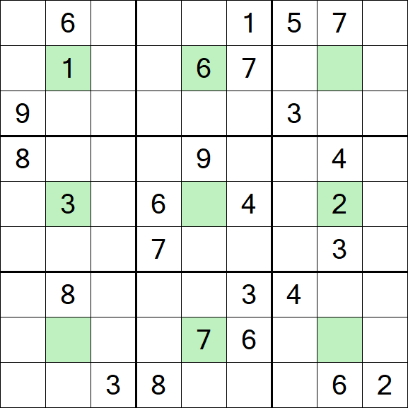Center Dot Sudoku - Difícil