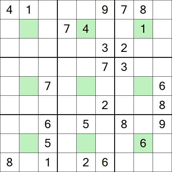 Center Dot Sudoku - Schwierig