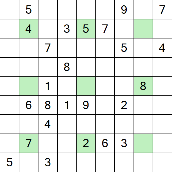 Center Dot Sudoku - Difficile