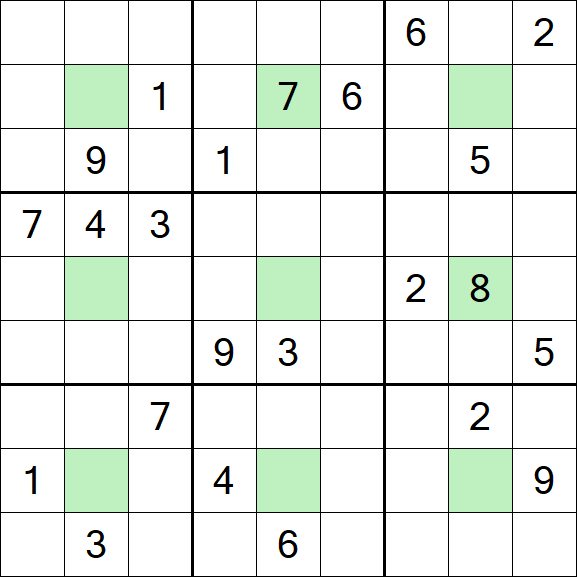 Center Dot Sudoku - Difícil