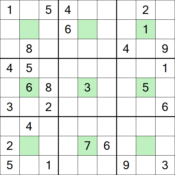 Center Dot Sudoku - Difícil
