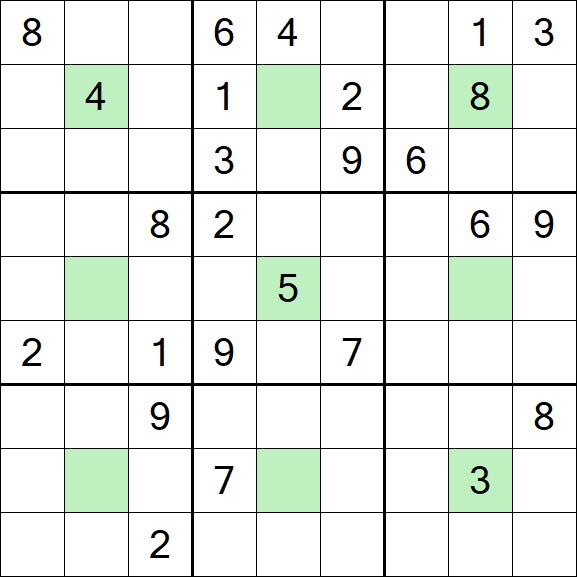 Center Dot Sudoku - Difficile