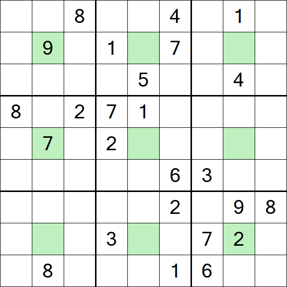 Center Dot Sudoku - Difficile