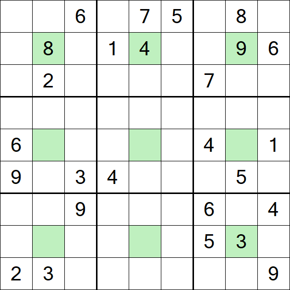 Center Dot Sudoku - Difficile