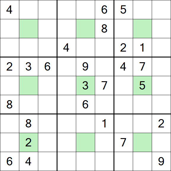Center Dot Sudoku - Difícil