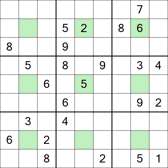 Center Dot Sudoku - Difícil