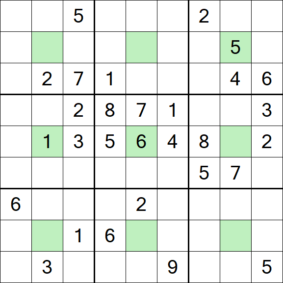 Center Dot Sudoku - Difícil