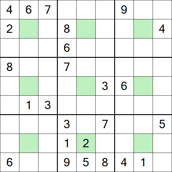Center Dot Sudoku - Difícil