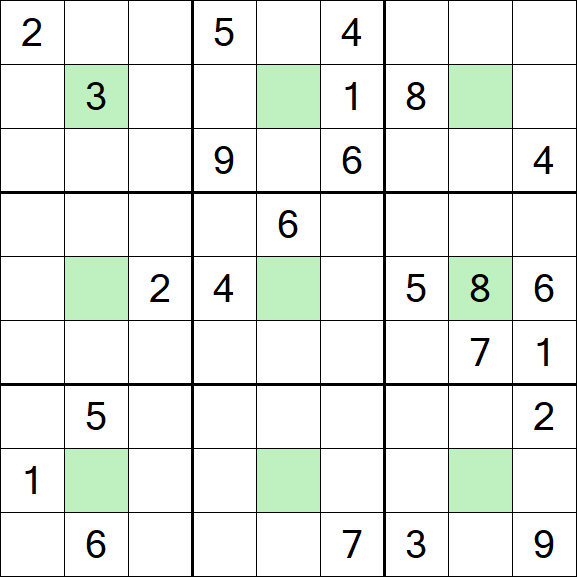 Center Dot Sudoku - Difícil