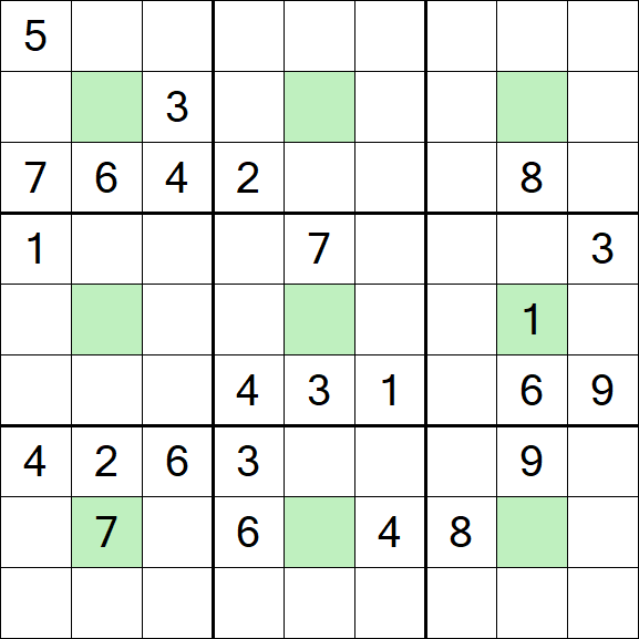 Center Dot Sudoku - Difícil