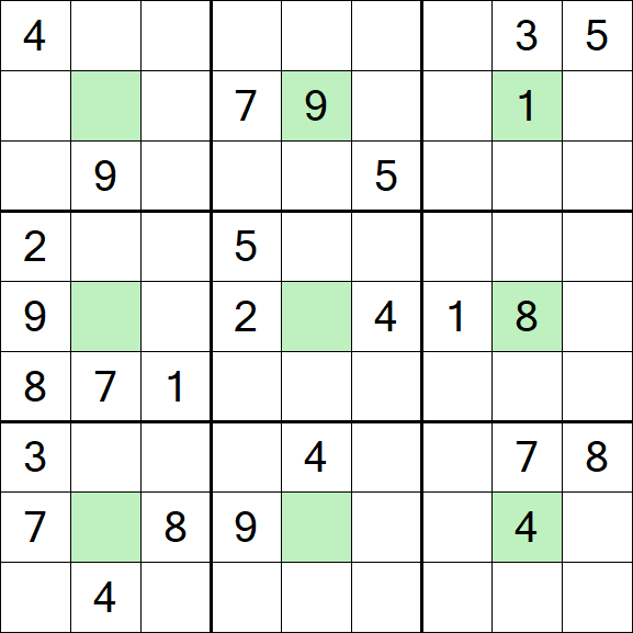 Center Dot Sudoku - Difícil