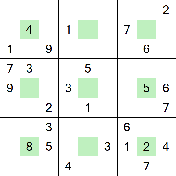 Center Dot Sudoku - Difícil