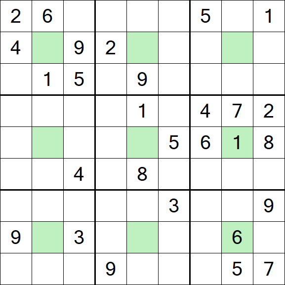 Center Dot Sudoku - Difícil
