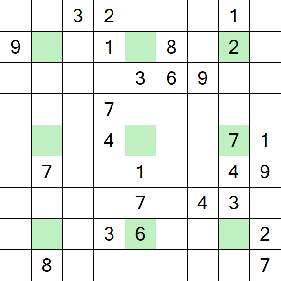 Center Dot Sudoku - Difícil