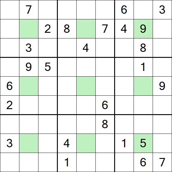 Center Dot Sudoku - Difícil