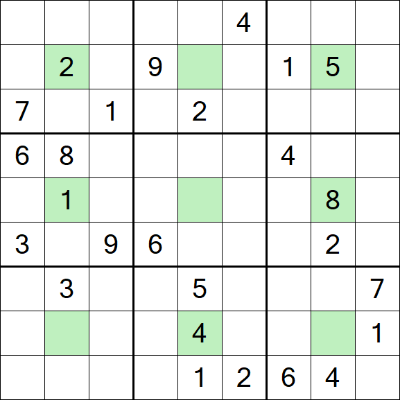 Center Dot Sudoku - Difícil