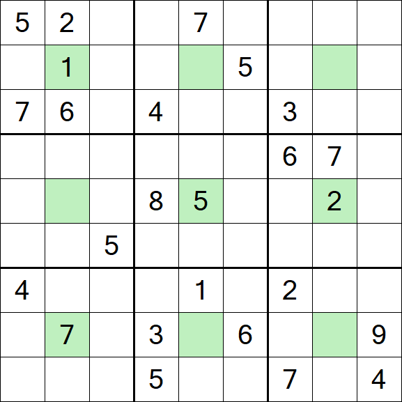 Center Dot Sudoku - Difícil