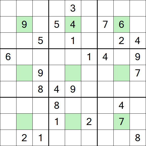 Center Dot Sudoku - Difícil