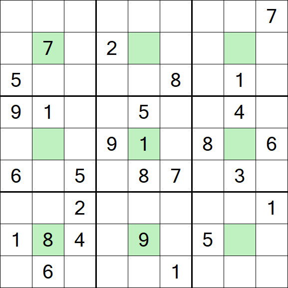 Center Dot Sudoku - Difícil