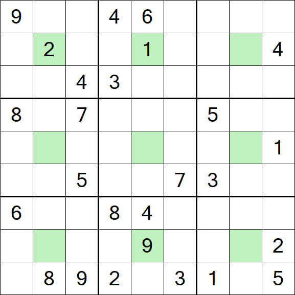 Center Dot Sudoku - Difícil