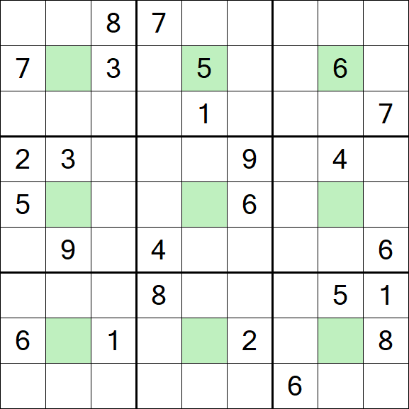 Center Dot Sudoku - Difícil
