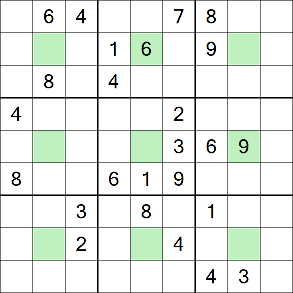 Center Dot Sudoku - Difícil
