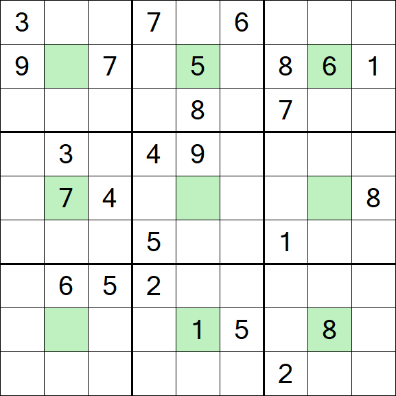 Center Dot Sudoku - Difícil