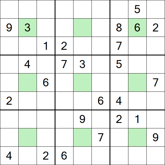 Center Dot Sudoku - Difícil