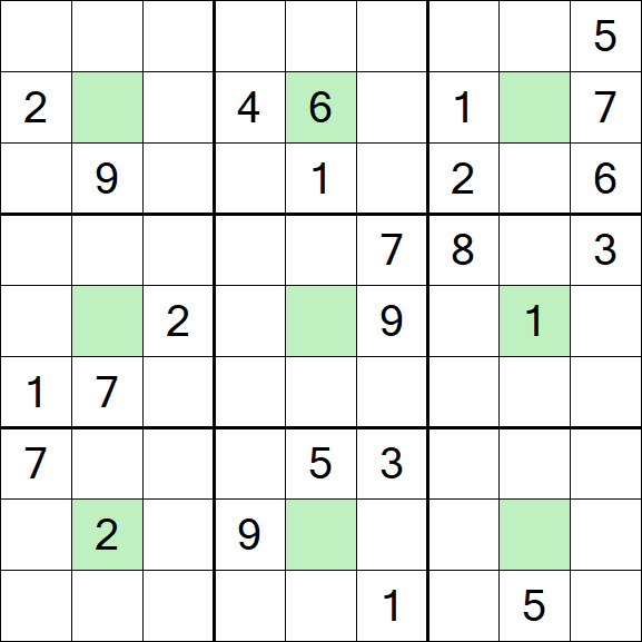 Center Dot Sudoku - Difícil