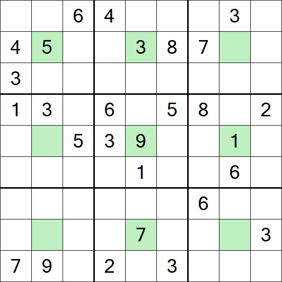 Center Dot Sudoku - Difícil