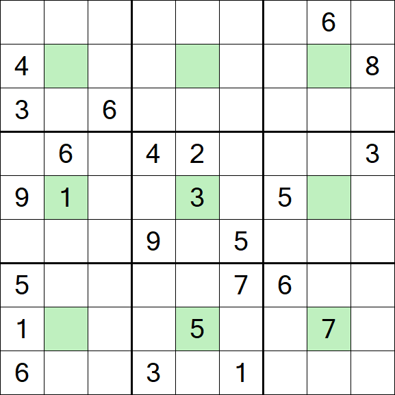 Center Dot Sudoku - Difícil