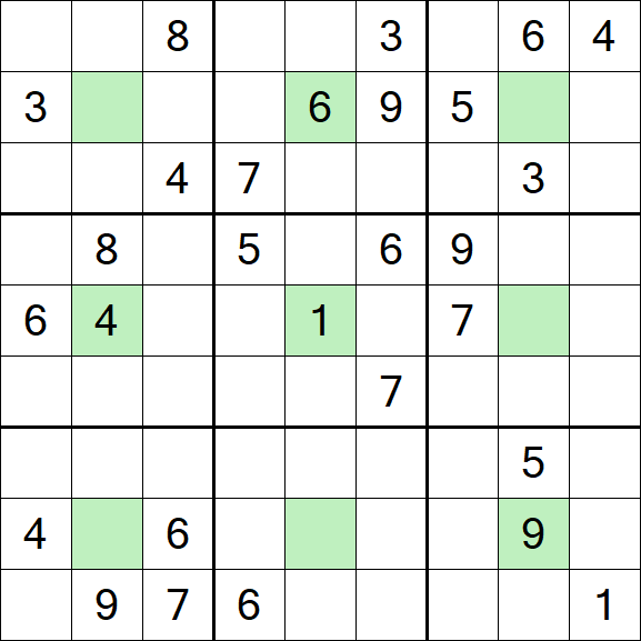 Center Dot Sudoku - Difícil