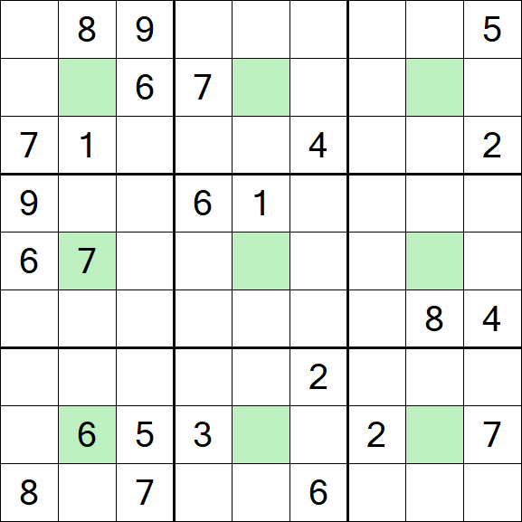 Center Dot Sudoku - Difícil