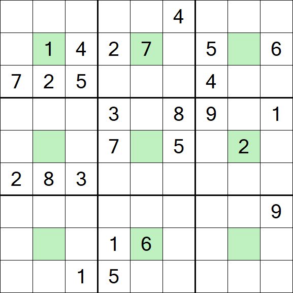 Center Dot Sudoku - Difícil