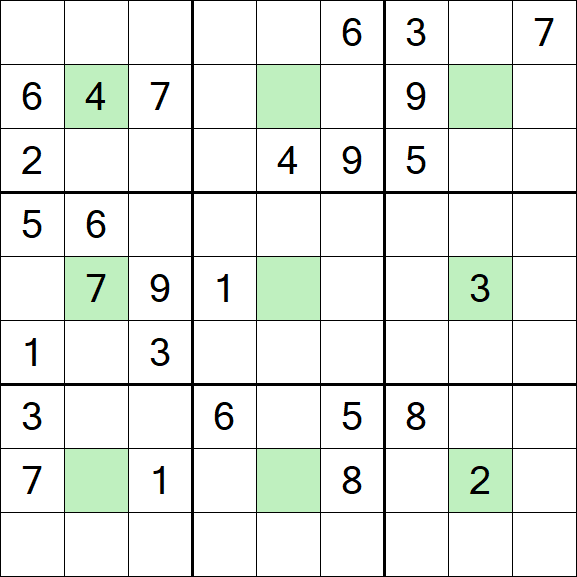 Center Dot Sudoku - Difícil