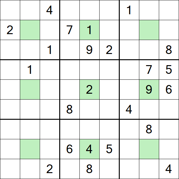 Center Dot Sudoku - Difícil