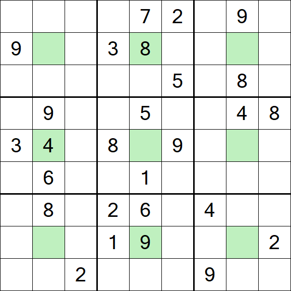 Center Dot Sudoku - Difícil