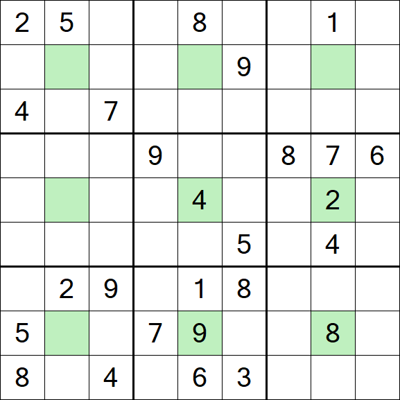 Center Dot Sudoku - Difícil