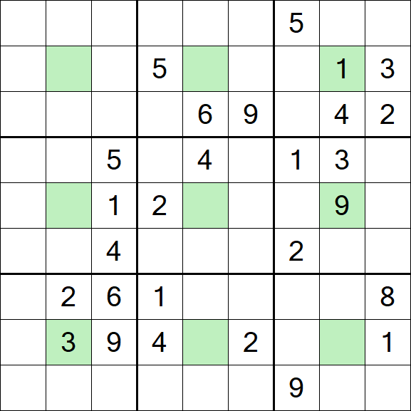 Center Dot Sudoku - Difícil