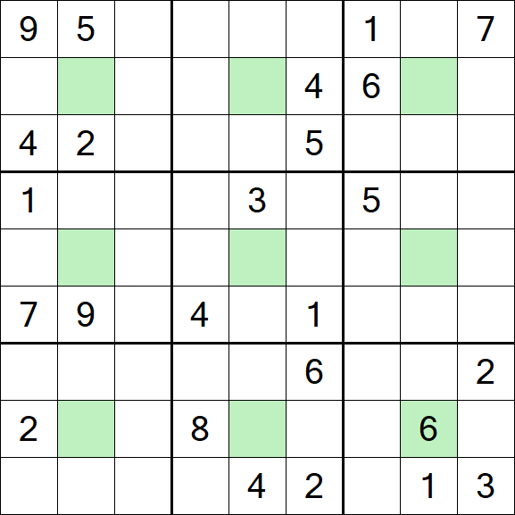 Center Dot Sudoku - Difícil