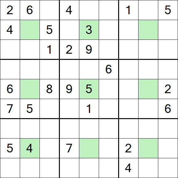 Center Dot Sudoku - Hard