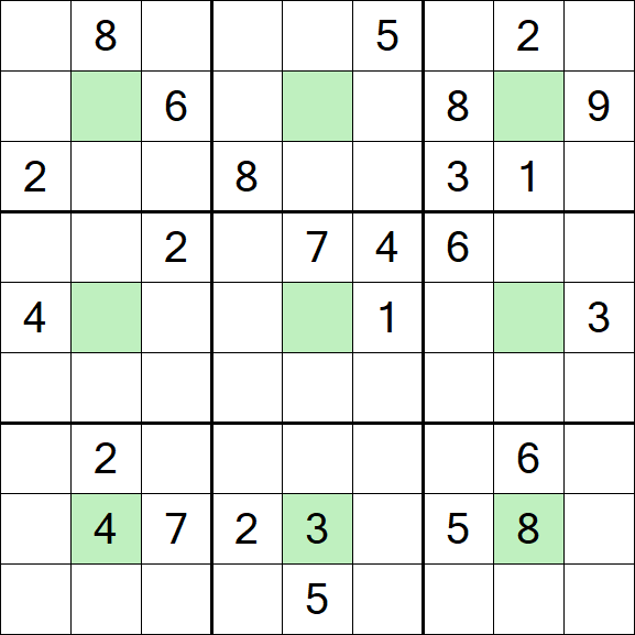Center Dot Sudoku - Difícil