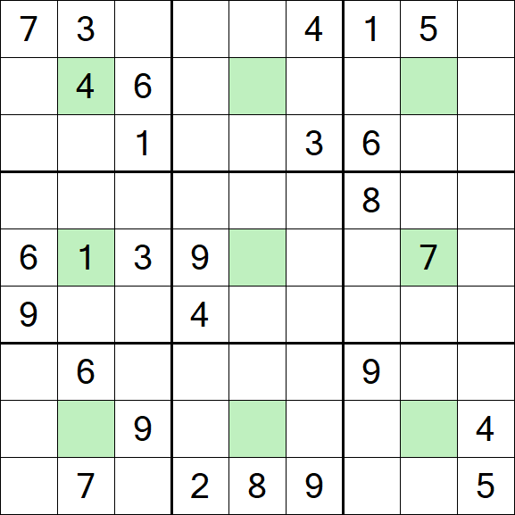 Center Dot Sudoku - Difícil