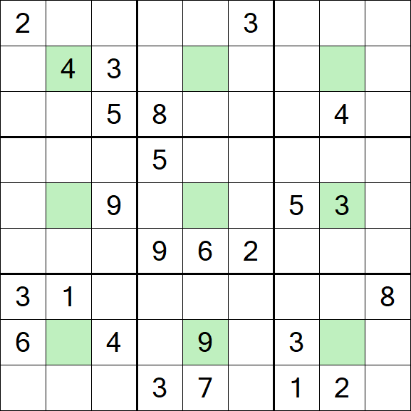 Center Dot Sudoku - Difícil