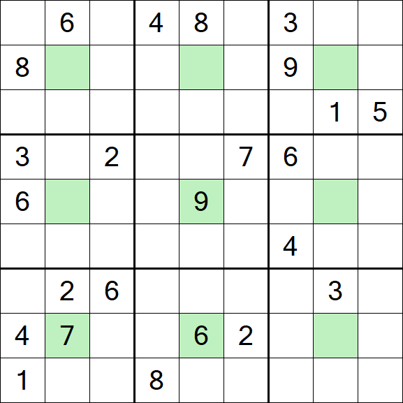 Center Dot Sudoku - Difícil