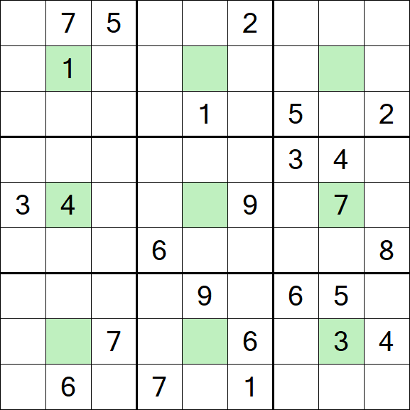 Center Dot Sudoku - Difícil