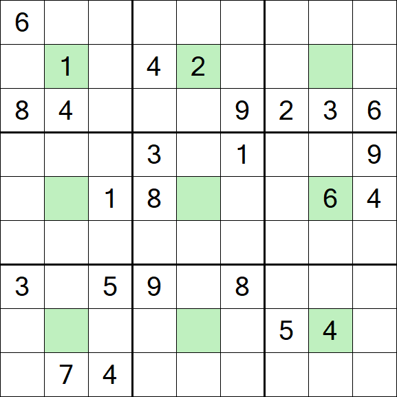 Center Dot Sudoku - Difícil