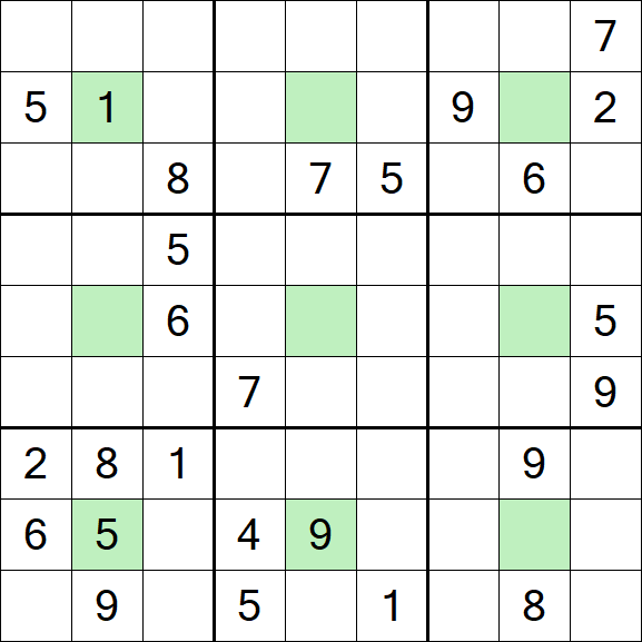 Center Dot Sudoku - Difícil