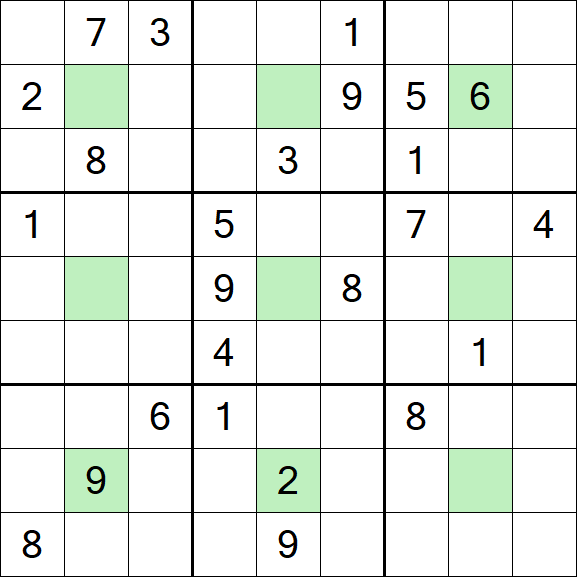 Center Dot Sudoku - Difícil