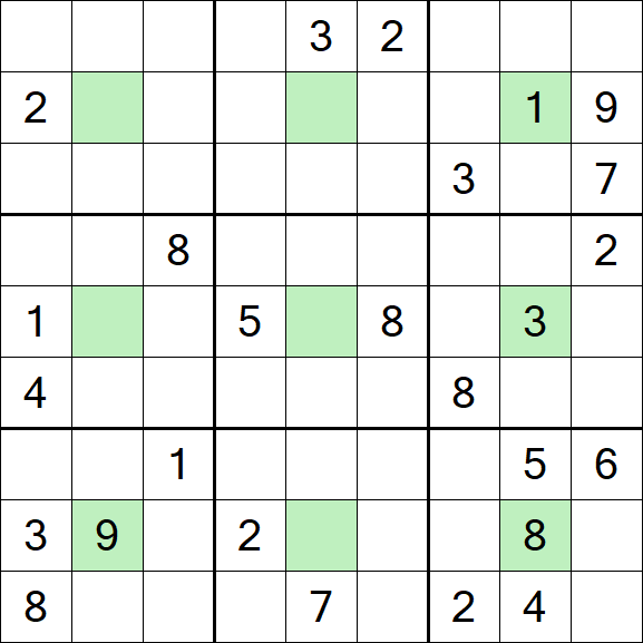 Center Dot Sudoku - Difícil